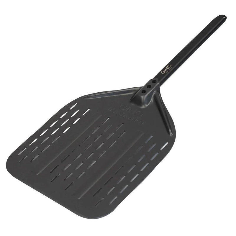Gino 12 Perforated Pizza Peel Gino - UK Camping And Leisure
