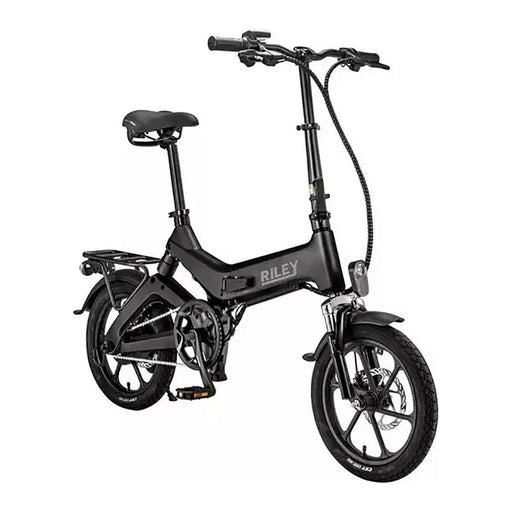 Riley RB1 Foldable E-bike - Black 45-50km Range 250w Motor UK Camping And Leisure - UK Camping And Leisure
