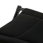 Travellife Barletta Footrest Black | breathable, lightweight, garden