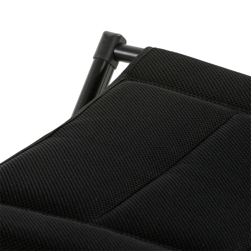Travellife Barletta Footrest Black | breathable, lightweight, garden