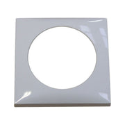 Single Frame Flow in White (21241W) Elegant Single Frame for Your Electrical W23 - UK Camping And Leisure