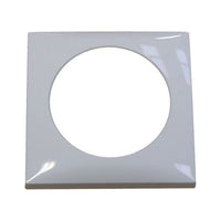Single Frame Flow in White (21241W) Elegant Single Frame for Your Electrical