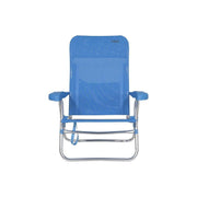 Crespo Beach Chair AL/205 Blue Crespo - UK Camping And Leisure