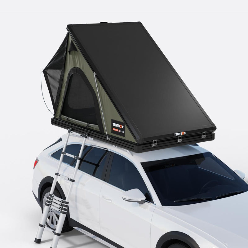TentBox Cargo 2.0 (Forest Green) 2 Person Roof Tent TENTBOX - UK Camping And Leisure