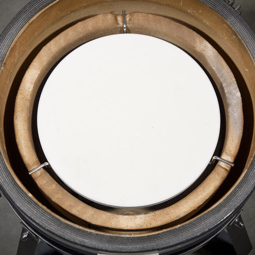 Dellonda Heat Deflector/Pizza Stone for Kamado BBQs 10.5"(26.5cm) DG186 Dellonda - UK Camping And Leisure