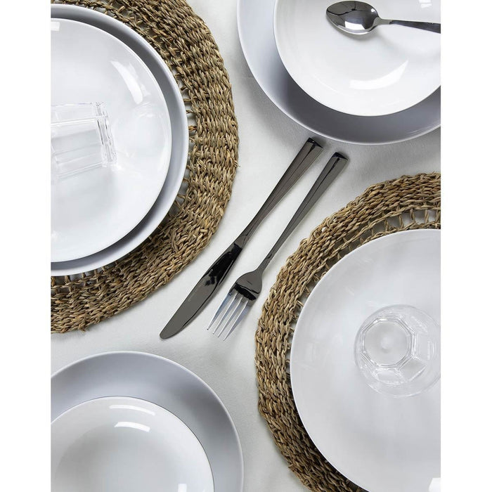 Gimex Cutlery Silver 16 Pieces Gimex - UK Camping And Leisure