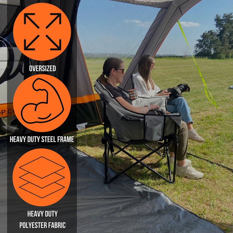Olpro Olympus XL Camping Chair - Lightweight 7.4kg