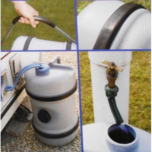 51 LITRE WATER HOG Motorhome Water Aqua Rolling Carrier Contrainer Barrel UK Camping And Leisure
