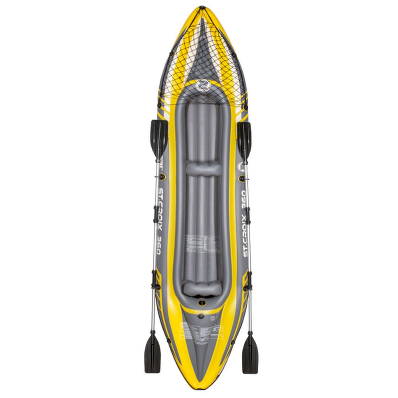 Dellonda Inflatable 2-Person Kayak/Canoe Set with Pump, Carry Bag & 2 Oars Dellonda - UK Camping And Leisure