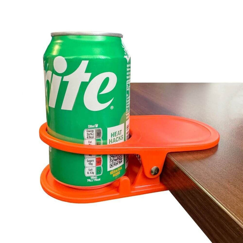 Olpro Orange Drink Holder Table Clip - View 3