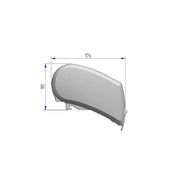 Thule Omnistor 9200 4.50x3.00m Roof Awning Cr�me Ral 9002 with Fabric Finish Mystic Grey - View 5