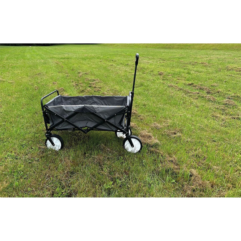 Quest Autograph Atlas Carry Cart Pull Along Trolley (Black Edition) Quest - UK Camping And Leisure
