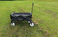 Quest Autograph Atlas Carry Cart Pull Along Trolley (Black Edition) Quest - UK Camping And Leisure