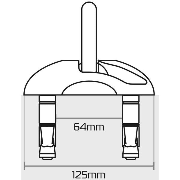 Oxford TaskForce Ground and Wall Anchor Kit for Bikes