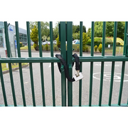 Maypole 9048 Security Chain Single 1.5m 10mm 4 Keys Padlock Heavy Duty