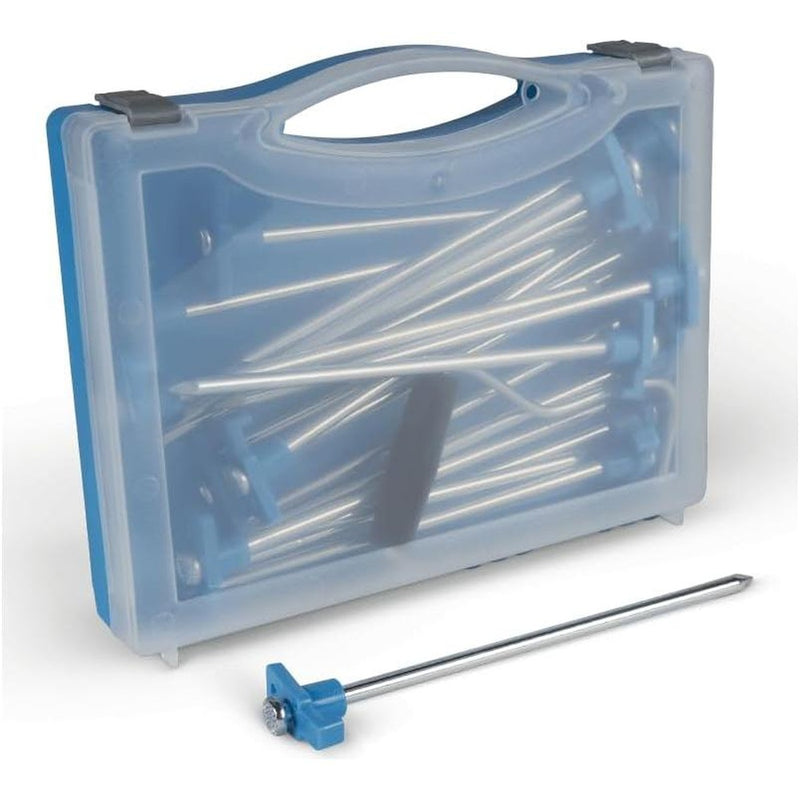 Kampa Caravan Awning Tent Gazebo Rock Peg Set / 20pk with Peg Puller Kampa - UK Camping And Leisure