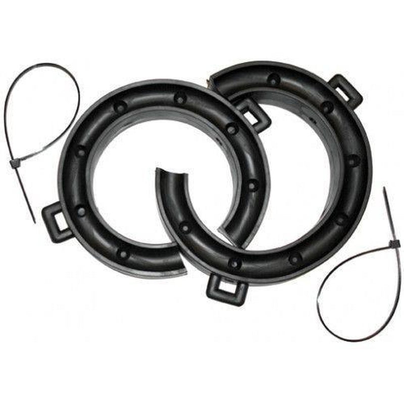52-65mm Coil Spring Assister Gap Towing Car Suspension Heavy Duty Rubber Leisurewize - UK Camping And Leisure