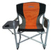 Liberty Orange Directors Chair with Side Table Camping Caravan Liberty - UK Camping And Leisure