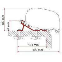 Fiamma F80/F65 Adapter Kit Standard 98655-855