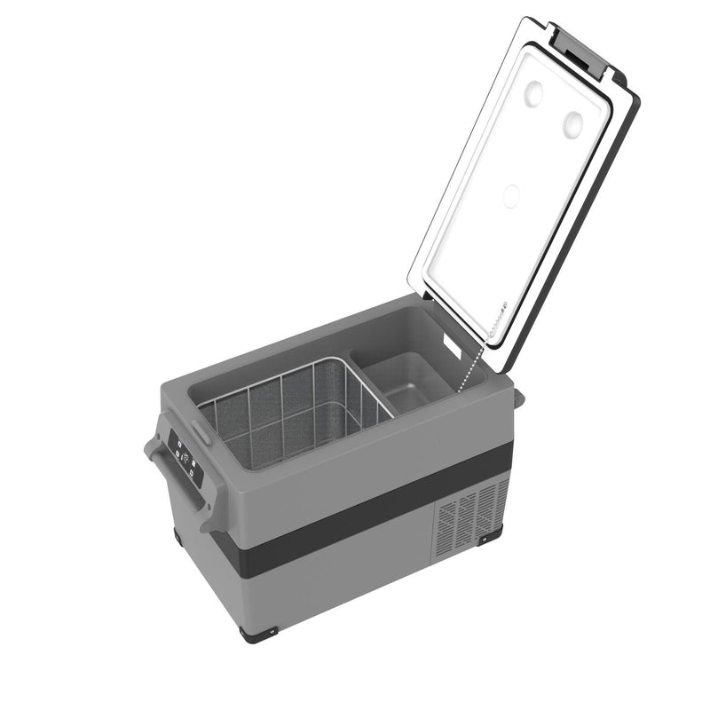 Leisurewize Glacier 40L Compressor Fridge/Freezer Portable Dual-Zone LED Display - View 3