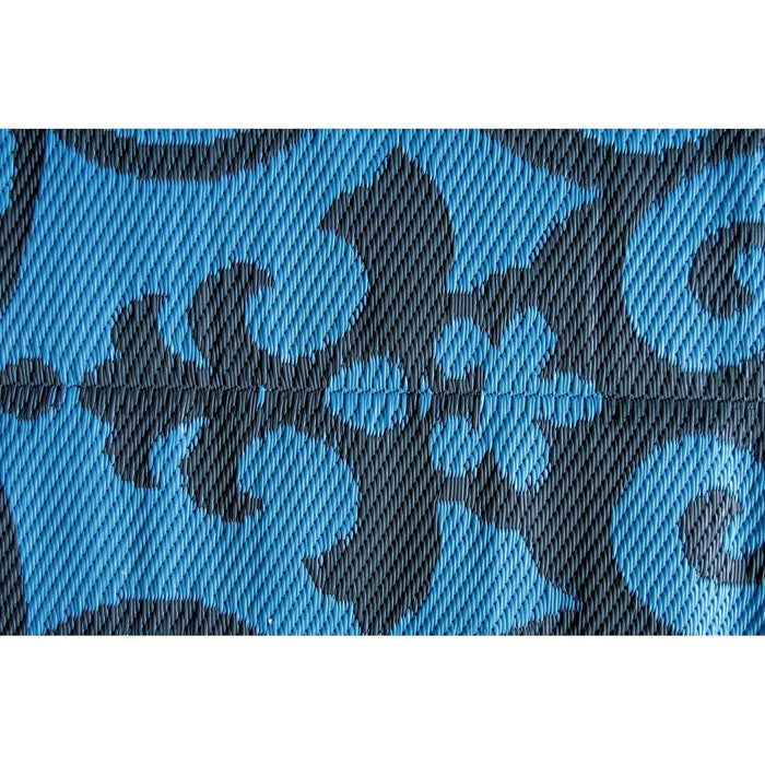 Bo-Camp Chill Mat Oriental Polypropylene Azure XL Bo-Camp - UK Camping And Leisure