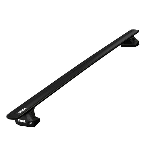 Thule WingBar Evo Roof Bars Black fits Peugeot E-3008 2024- 5 doors with Normal Roof Thule - UK Camping And Leisure