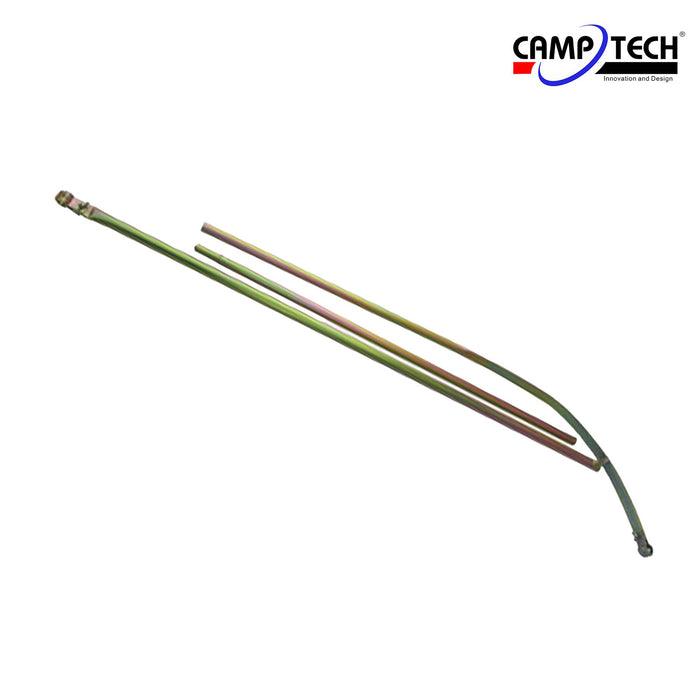 Caravan Awning Curved Roof Raiser Steel Pole - Standard Length - Size 14-16 Camptech - UK Camping And Leisure