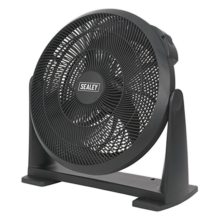 Sealey Desk/Floor Fan 3-Speed 16" 230V SFF16 Sealey - UK Camping And Leisure