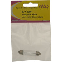 W4 Festoon Bulb 10W 12V 37513