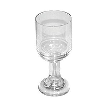 Quest Everlasting Glass Range Wine  Goblet 240ml Clear 0182 Quest - UK Camping And Leisure