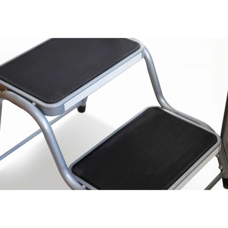 Maypole Double Steel Caravan Step with Handrail Maypole - UK Camping And Leisure