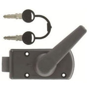 Zadi Door Lock Black R/H 800191B Zadi - UK Camping And Leisure