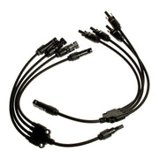 MC4 M/F Branch Connector 4 1 Dual Pack MC4 - UK Camping And Leisure