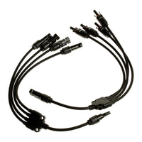 MC4 M/F Branch Connector 4 1 Dual Pack