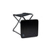Bo-Camp Stool & Top Foldable Black Bo-Camp - UK Camping And Leisure