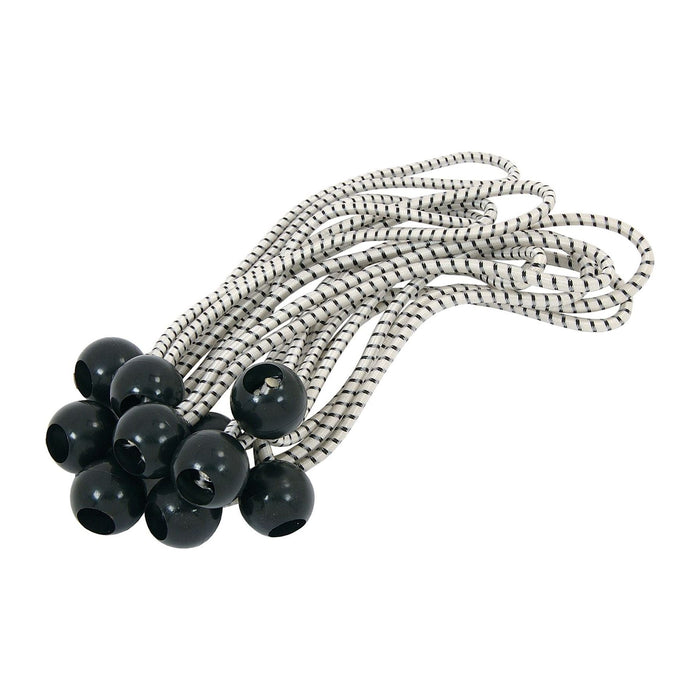 Bungee Cord with black ball 5mmx8  X 10PCS CT3181 UK Camping And Leisure - UK Camping And Leisure