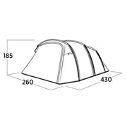 Easy Camp Hamra 4 Pole Blue 4 Person Tent Easy Camp - UK Camping And Leisure