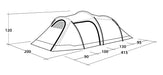 Outwell Earth 3 Plus Tunnel 3 Berth Tent Outwell - UK Camping And Leisure