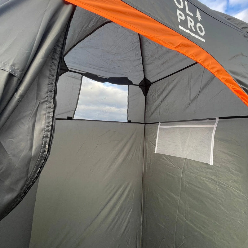 Olpro Fibreglass Toilet Tent 225cm - Portable Shower & Changing Room