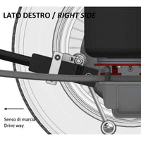 Top-Drive Semi-Air Rectangle Torsion Bar Plate Kit for Ducato X250-290