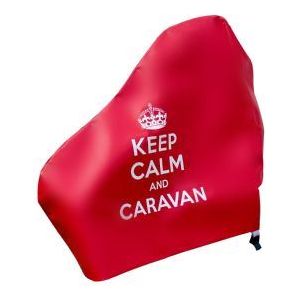 Keep Calm Faux Leather Hitch Cover QQ007399A UK Camping And Leisure - UK Camping And Leisure