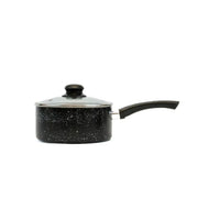 Leisurewize 3 Piece Induction Pan Set Black Marble Caravan Motorhome LW701 - Image 3 of 6 | UK Camping and Leisure