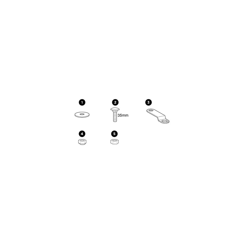 Thule M6x35 Screw for Sport & Cargo Carriers