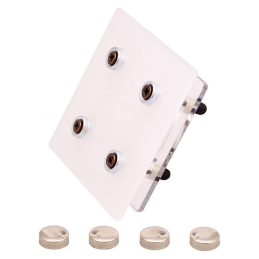 AG LED Square Lamp with Frosted Glass Lens AG - UK Camping And Leisure