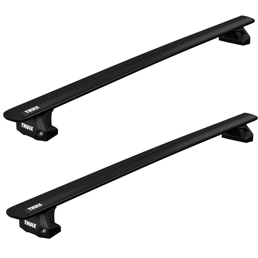Thule WingBar Evo Roof Bars Black fits Lexus ES Series 2019- Sedan 4-dr with Normal Roof Thule - UK Camping And Leisure