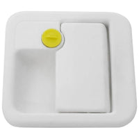 M1 External Lock Only White Caravan/Motorhome Part