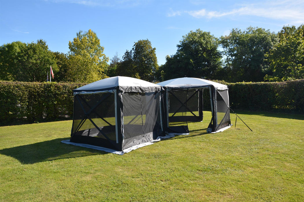 Quest Screen House 4 Pro pop up Gazebo (Grey) Quest Leisure - UK Camping And Leisure