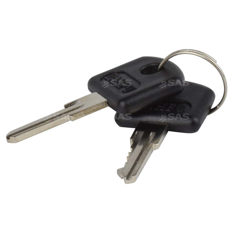 SAS Security Products SAS Replacement Oval Barrel Lock for SAS Clamps Six Keys - Image 5 of 6 | UK Camping and Leisure