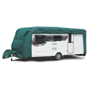 Caravan cover max (Xlarge , 570 - 630 cm) green 4345G8 Quest - UK Camping And Leisure