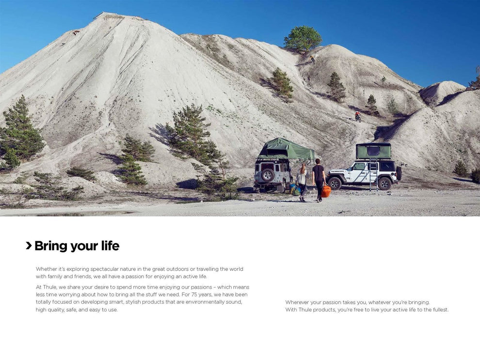 Thule Tepui Autana 4-person roof top tent haze grey 901500 Thule - UK Camping And Leisure